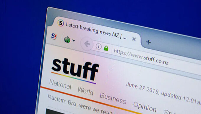 Stuff website