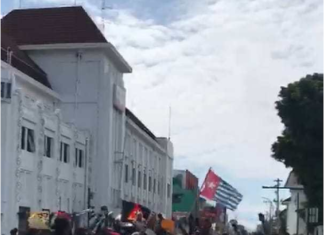 WP flag-raising Jakarta