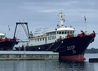Arrested Chinese ships