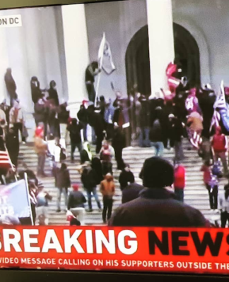Breaking news - Capitol stormed