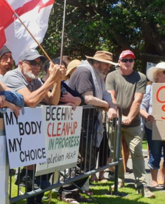 NZ 'freedom' rally