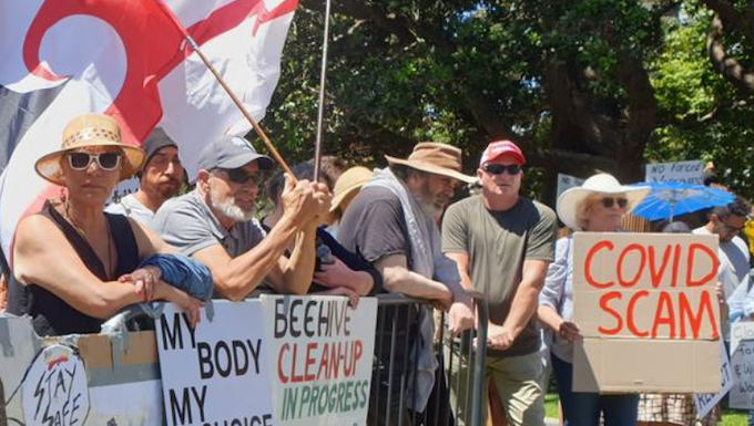 NZ 'freedom' rally