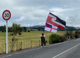 Waikeria protest supporters