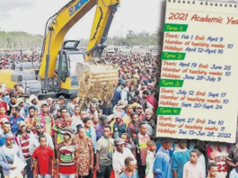 Crowd at Jiwaka