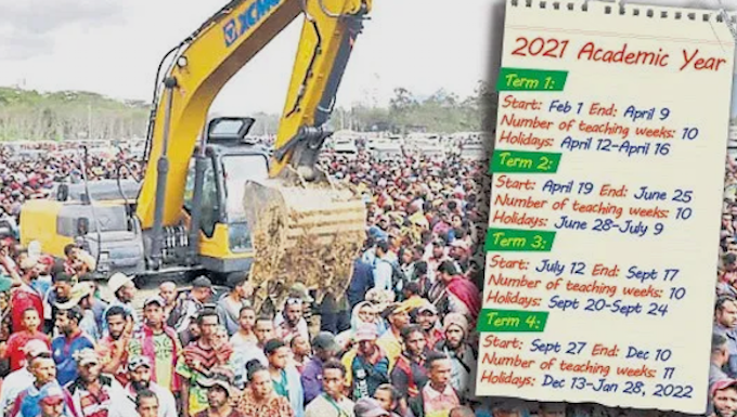 Crowd at Jiwaka