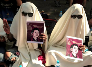 Ghost demonstrators