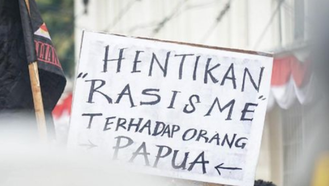 Papuan protest Medan