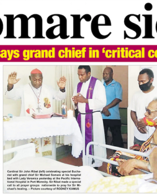 Sir Michael Smare ill