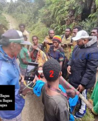 Three Bagau youths