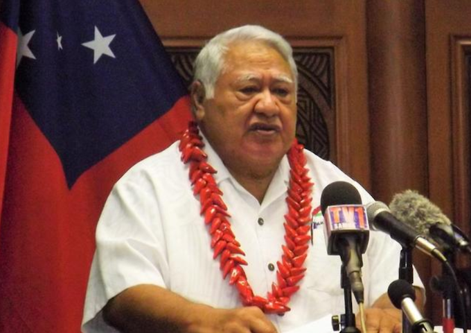 Samoa PM Tuila'epa Sa'ilele Malielegaoi