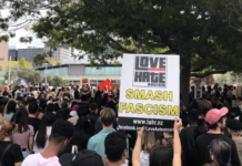Auckland rally against racism