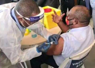 PM James Marape vaccine
