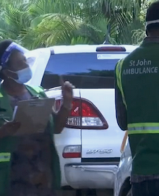 Amnesty blasts ‘woeful’ Australia, NZ aid for PNG covid surge, seeks action PNG covid testing station