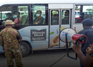 PNG military covid info