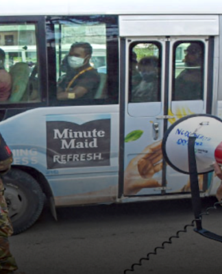 PNG military covid info