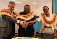 Fiji police powers cake