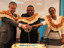 Fiji police powers cake