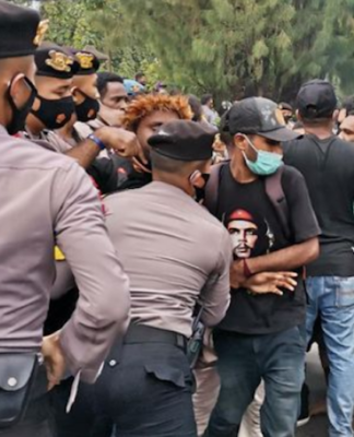 Police break up rally against Papua special autonomy – blame covid Semarang protest