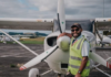 Papuan pilot Nickson Stevi Yikwa