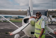 Papuan pilot Nickson Stevi Yikwa