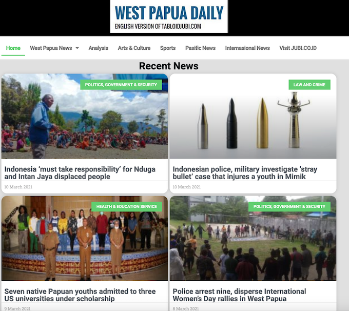 West Papua Daily 100321