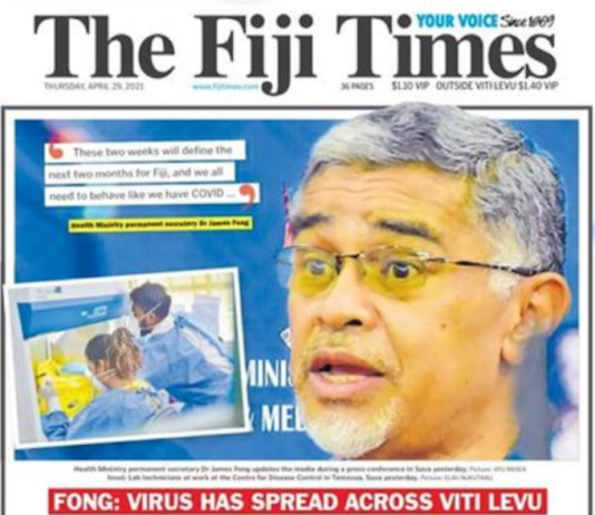 Fiji's health "call to arms" 290421