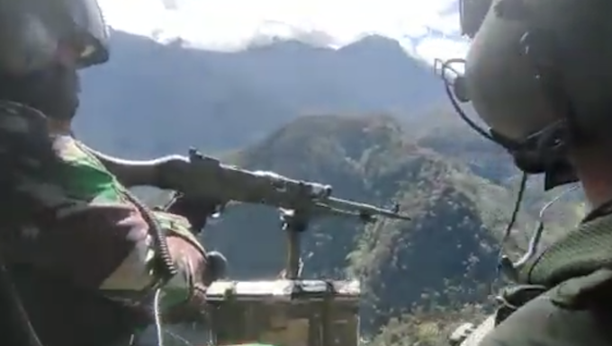 Indonesian gunship 280421