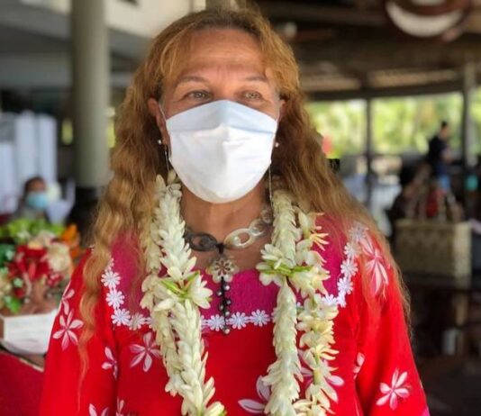 Tahitian Family Minister Isabelle Sachet