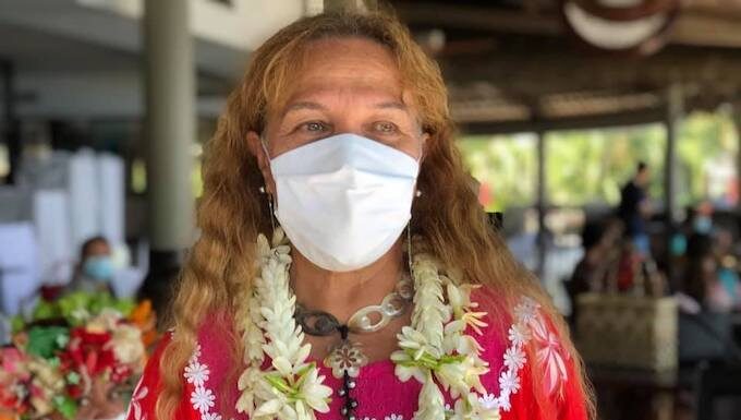 Tahitian Family Minister Isabelle Sachet