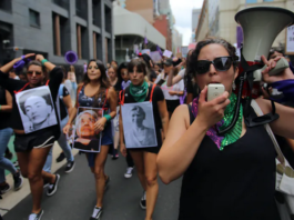 The March 4, 2021, gender justice rally, Australia