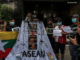 Milk Tea Alliance activists in Jakarta