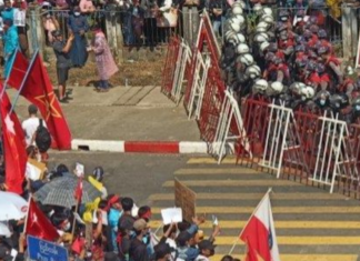 Myanmar protest