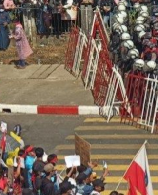 Myanmar protest