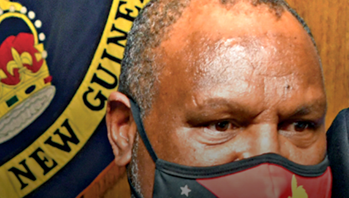 PNG Prime Minister James Marape