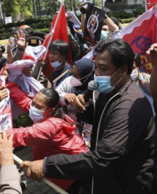Protesters at ASEAN