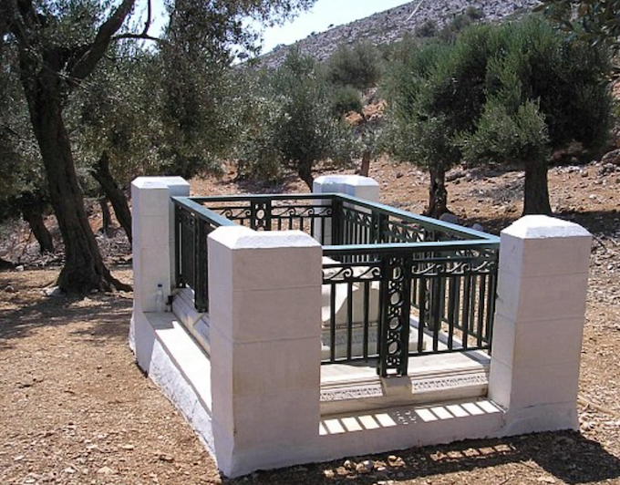 Rupert Brooke's grave