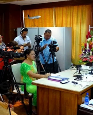 Samoa media conference 21042021