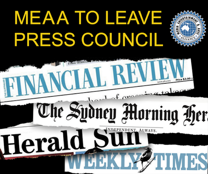 MEAA to leave Press Council