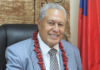 Samoa's Head of State Tuimalealiifano Vaaletoa Sualauvi II