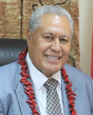Samoa's Head of State Tuimalealiifano Vaaletoa Sualauvi II