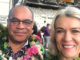 Aupito William Sio (left) and Labour Party MP for Taieri Ingrid Leary