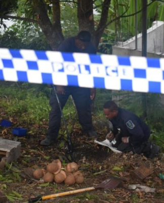 Policed bomb disposal unit in Honiara