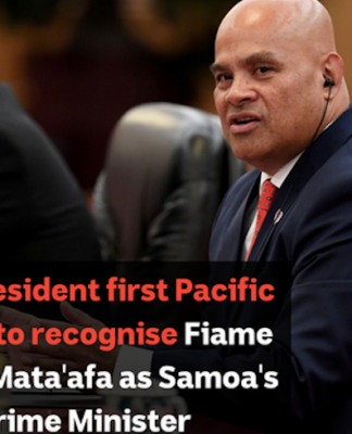 FSM President David Panuelo