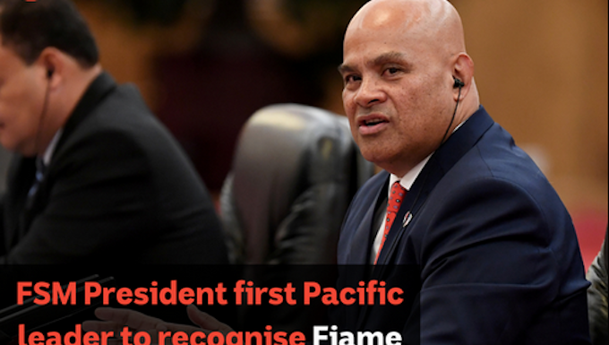FSM President David Panuelo