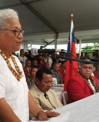 Samoa's Prime Minister-elect Fiame Naomi Mata'afa