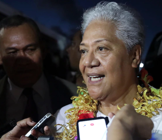 Prime Minister-elect Fiame Naomi Mata'afa 260521