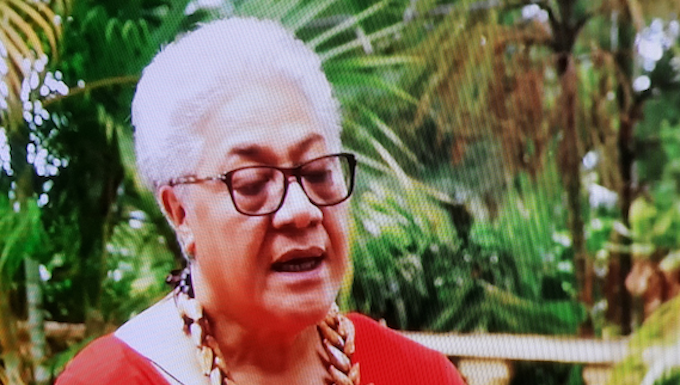 Samoan Prime Minister-elect Fiame Naomi Mata'afa