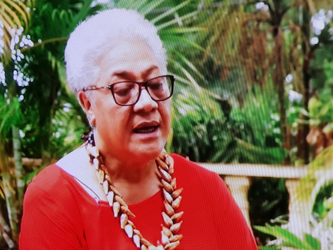 Samoan Prime Minister-elect Fiame Naomi Mata'afa
