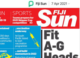 Weak link headline in Fiji in the Sun