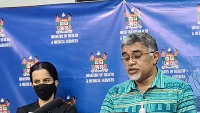 Fiji health media conference 020521